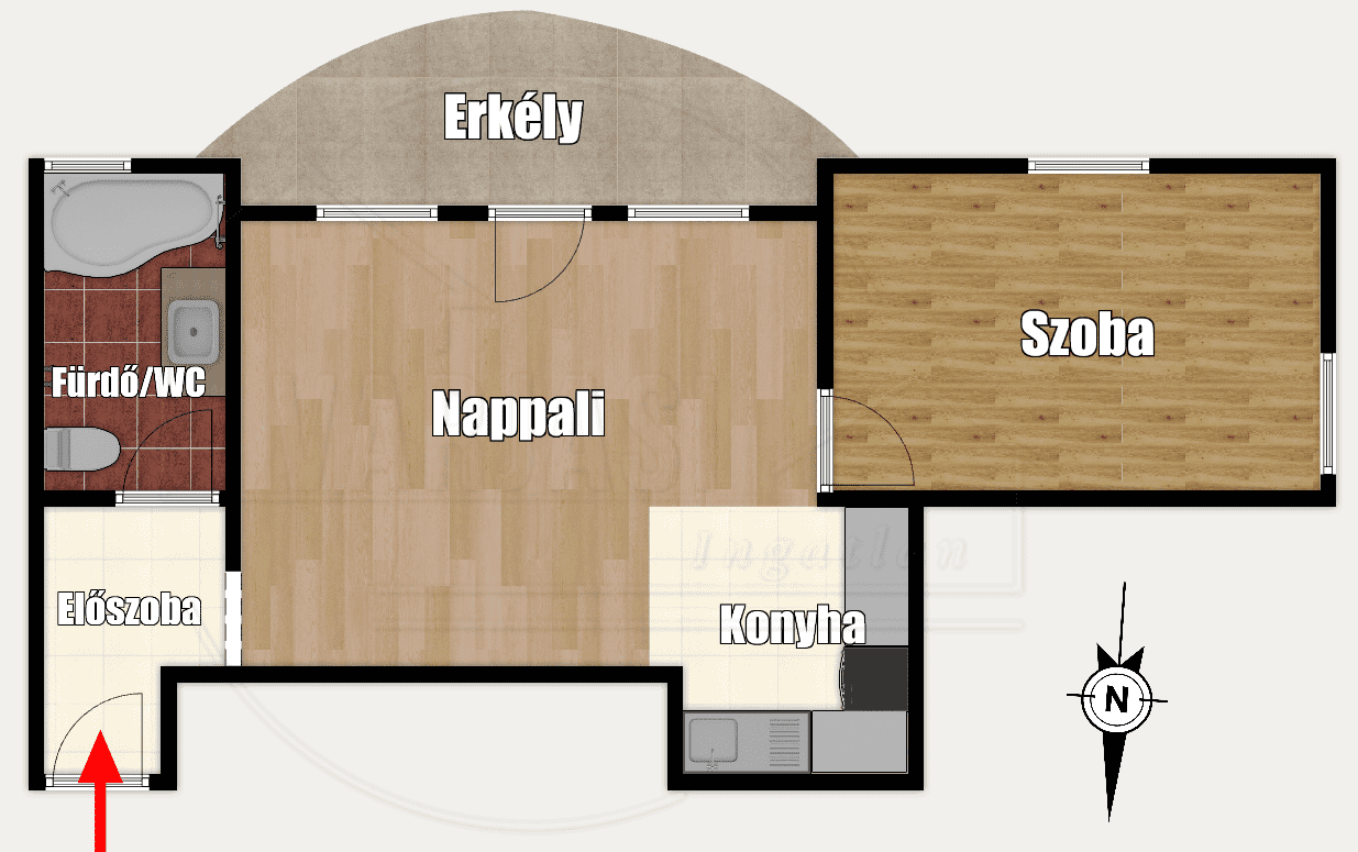 alaprajz elado lakas pecs arnyas liget